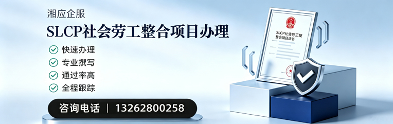 临沂SLCP社会劳工整合项目申报服务